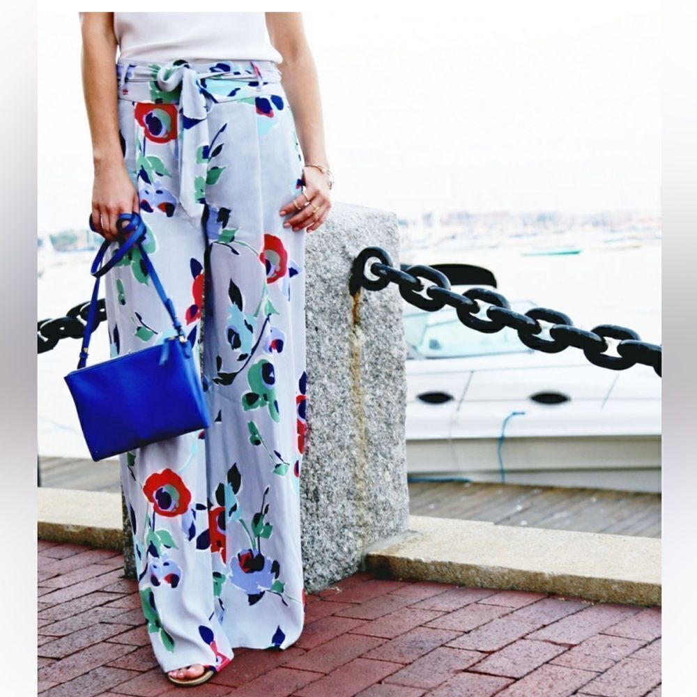 Elevenses floral wide leg pants - Picture 7 of 7